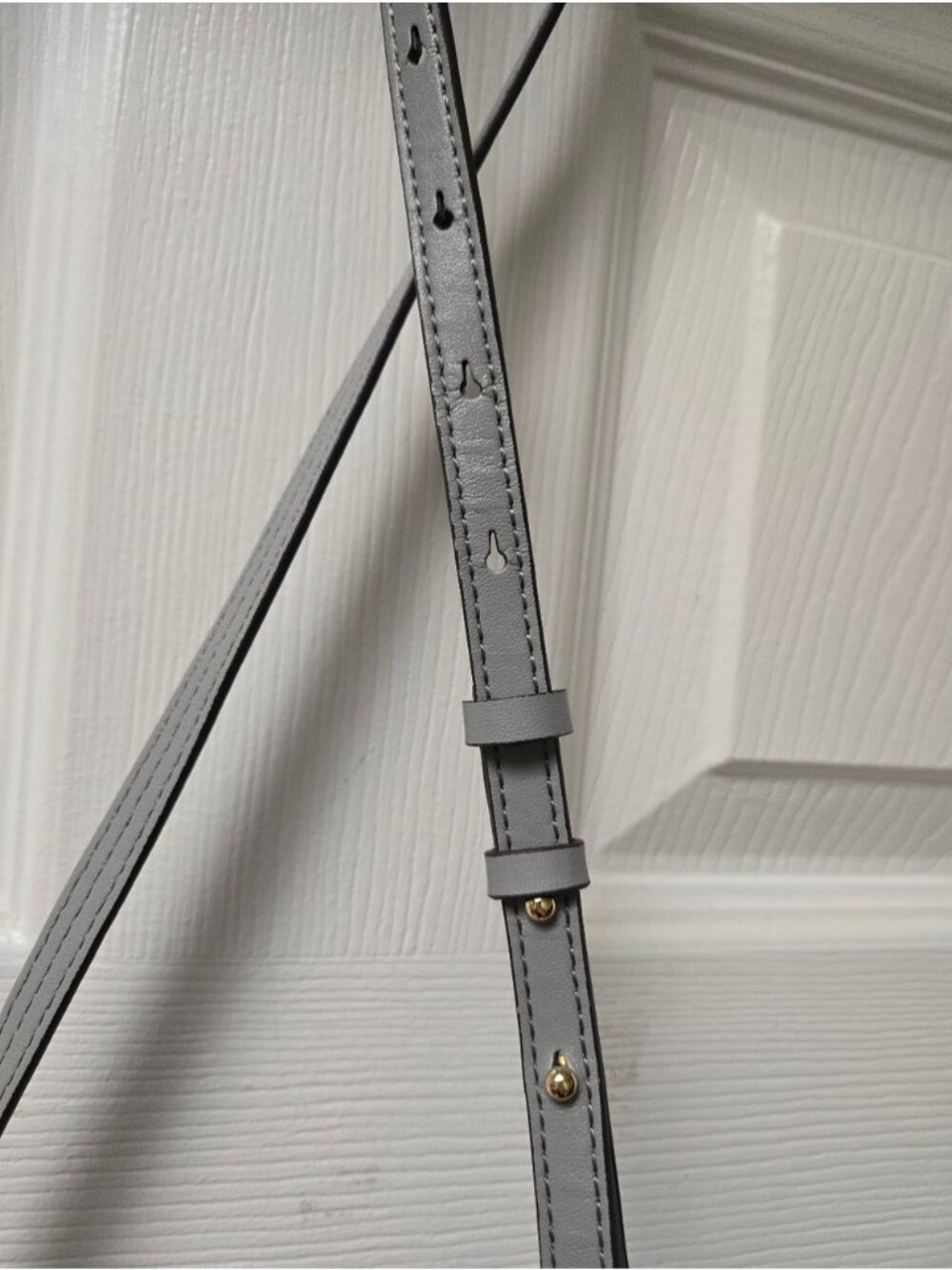 Chloé Chloe Small Faye Leather & Suede Shoulder Crossbody Bag Gray 02-15-99-65 - Picture 7 of 12